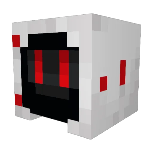 paartyman Minecraft avatar head, 3D render