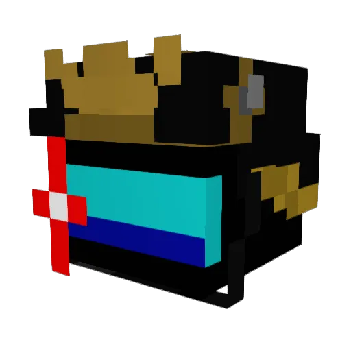 pablo_sovietico Minecraft avatar head, 3D render