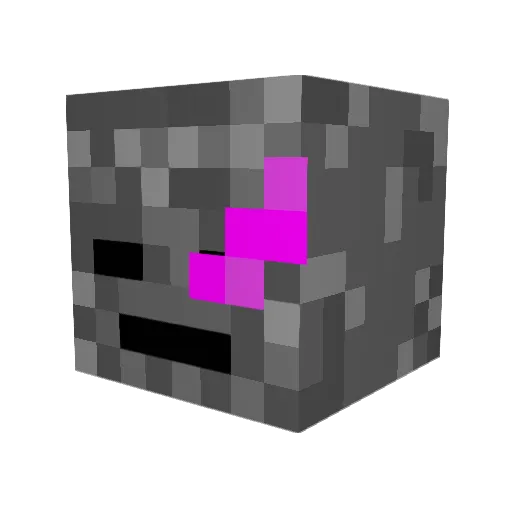 pablo_ttttttt Minecraft avatar head, 3D render