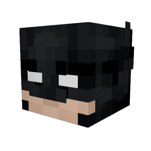 pabloavfr Minecraft avatar head, 3D render