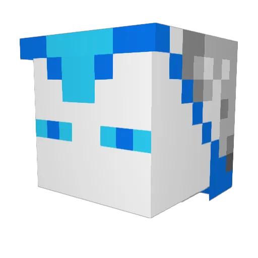 pablonava02 Minecraft avatar head, 3D render