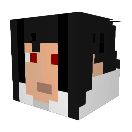 pablopavo Minecraft avatar head, 3D render