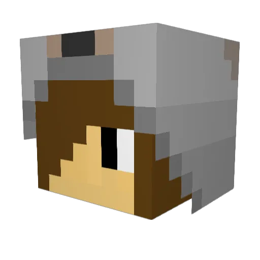 pacers25matt Minecraft avatar head, 3D render