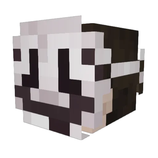 pacifistl Minecraft avatar head, 3D render