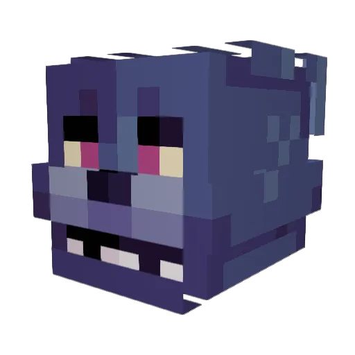 pacifistnugget Minecraft avatar head, 3D render