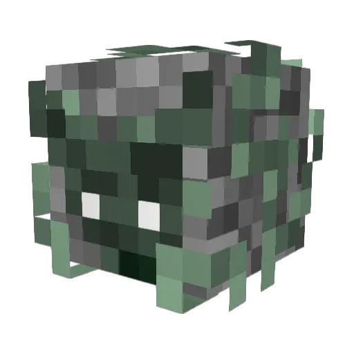 pacman403 Minecraft avatar head, 3D render