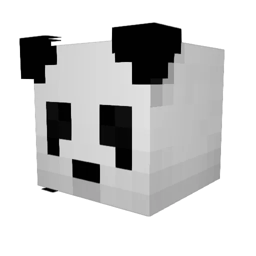 paco18 Minecraft avatar head, 3D render