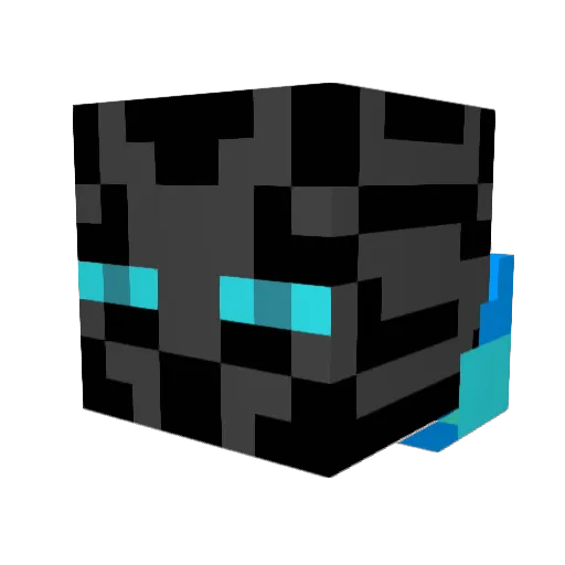 pacoenelaparato Minecraft avatar head, 3D render