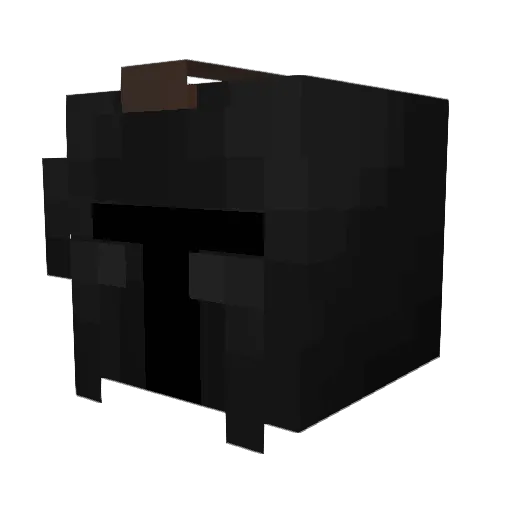 pacost3 Minecraft avatar head, 3D render
