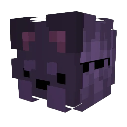 paddleaway Minecraft avatar head, 3D render