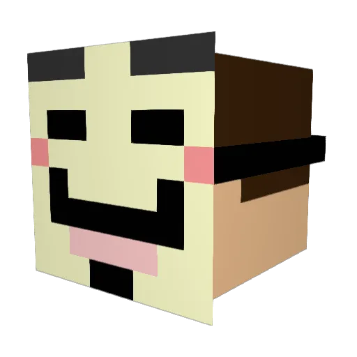 paddy080596 Minecraft avatar head, 3D render
