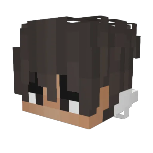 paddyd101 Minecraft avatar head, 3D render