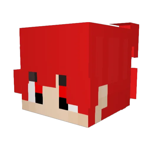 pado0125 Minecraft avatar head, 3D render