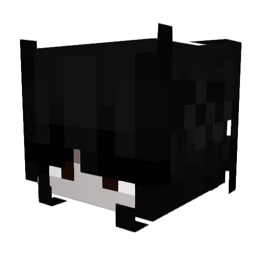 pagodeira Minecraft avatar head, 3D render