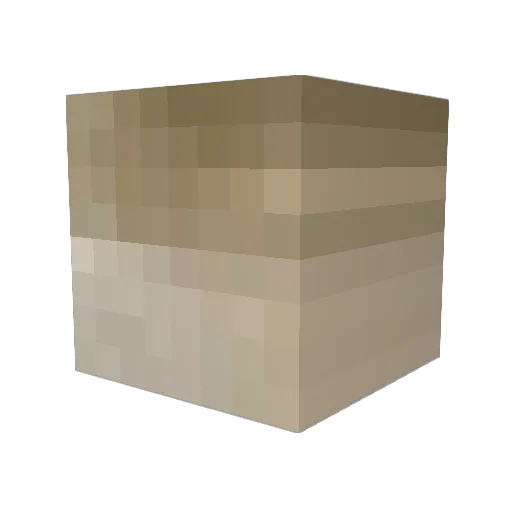 paicocos Minecraft avatar head, 3D render