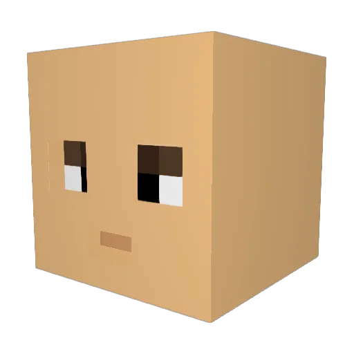paindeer311 Minecraft avatar head, 3D render