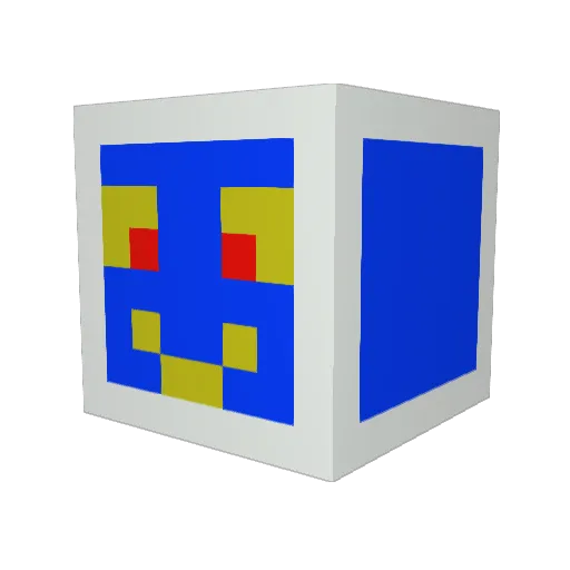 painful360 Minecraft avatar head, 3D render