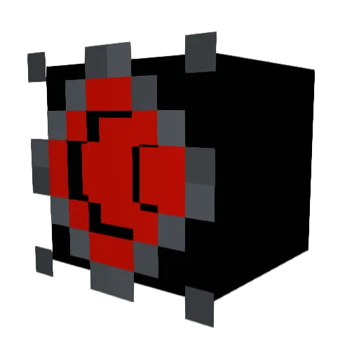 painis125 Minecraft avatar head, 3D render