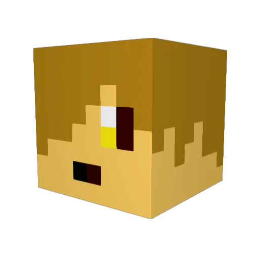 paintXXX Minecraft avatar head, 3D render