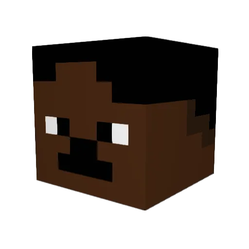 paintballer3 Minecraft avatar head, 3D render