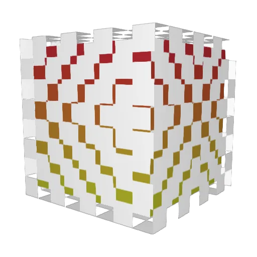 pajserman Minecraft avatar head, 3D render