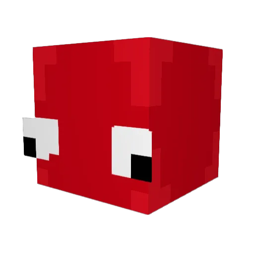 paklic_v_rohliku Minecraft avatar head, 3D render