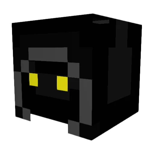 pakuti_8921 Minecraft avatar head, 3D render