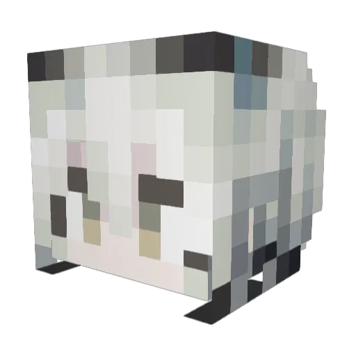 pal_kane Minecraft avatar head, 3D render