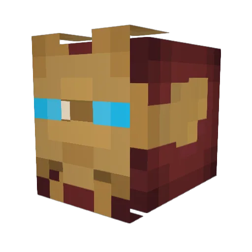 palamida_usturoi Minecraft avatar head, 3D render