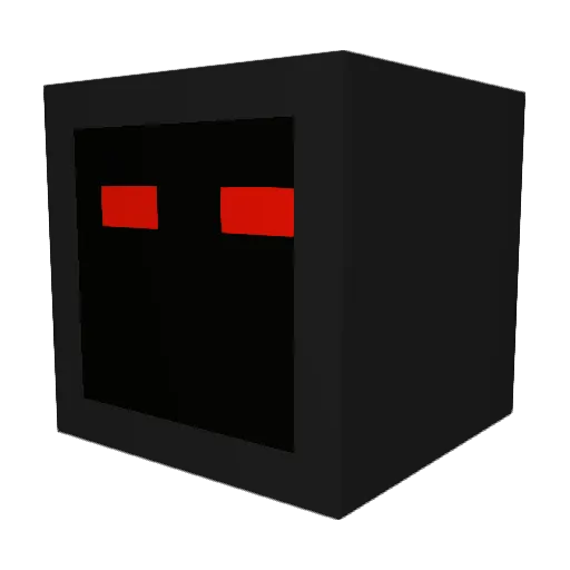 palcficateur Minecraft avatar head, 3D render