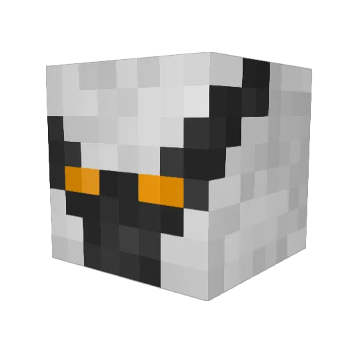 palityo Minecraft avatar head, 3D render