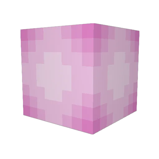 pamblo Minecraft avatar head, 3D render