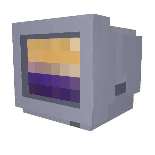 pamelaxvi Minecraft avatar head, 3D render