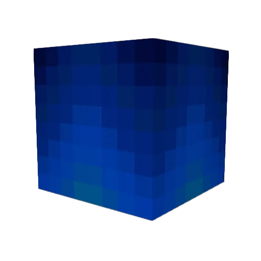 pamplemousse007 Minecraft avatar head, 3D render
