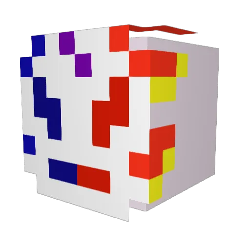 pan_doraemong Minecraft avatar head, 3D render