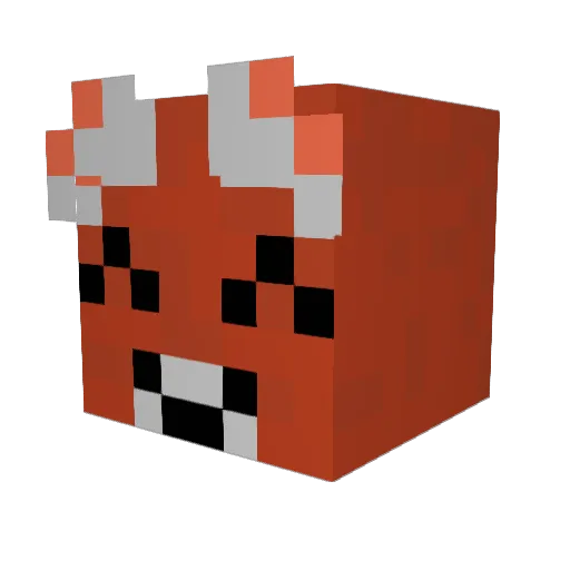pancake101010 Minecraft avatar head, 3D render