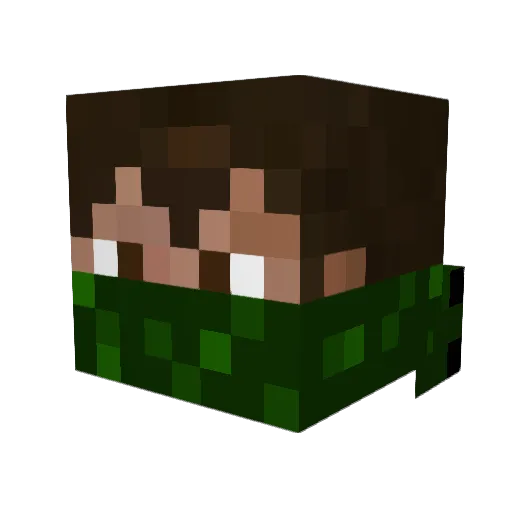 pancakeboy1 Minecraft avatar head, 3D render