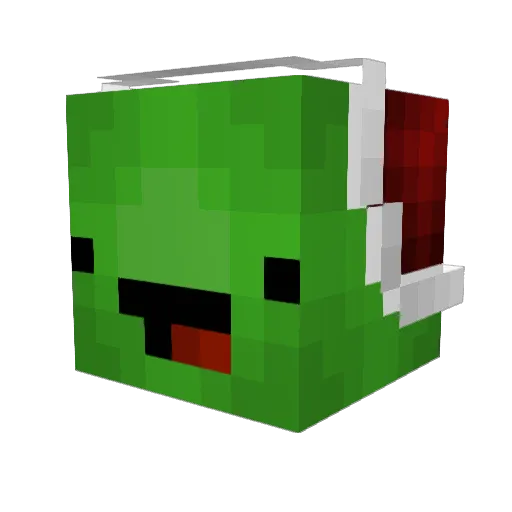 pancakefps Minecraft avatar head, 3D render