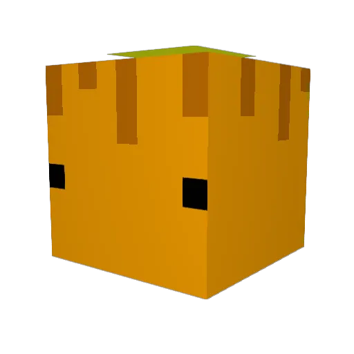 pancakejams Minecraft avatar head, 3D render