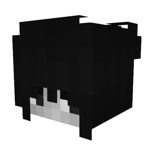 pancakekitten57 Minecraft avatar head, 3D render