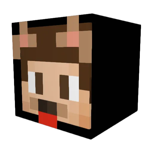 panchoVAPES Minecraft avatar head, 3D render