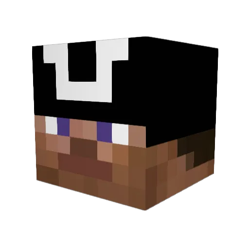 pancirov12 Minecraft avatar head, 3D render