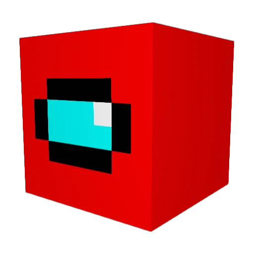 pancitcantot Minecraft avatar head, 3D render