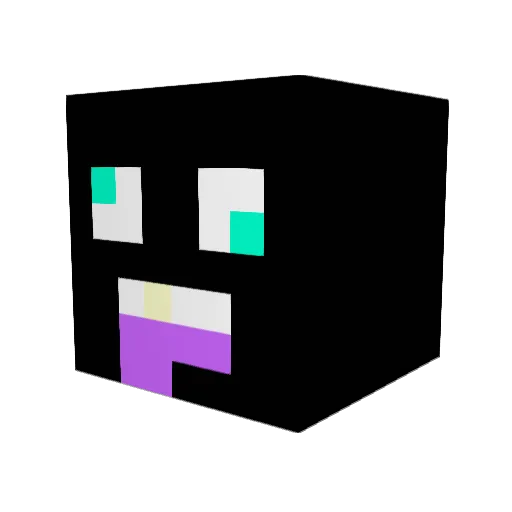 panda1930 Minecraft avatar head, 3D render