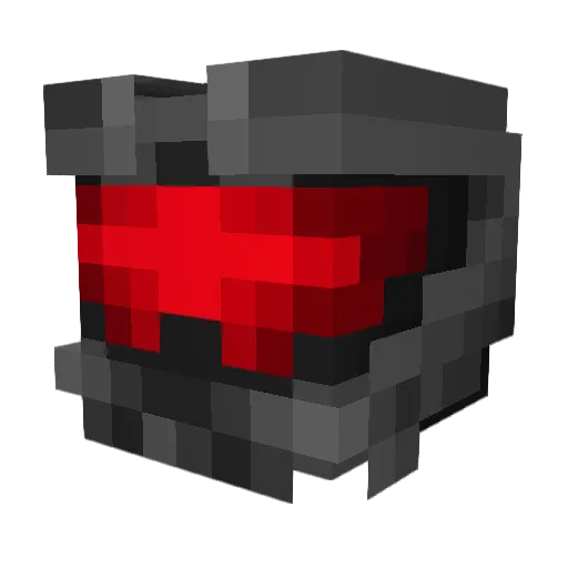 panda3564 Minecraft avatar head, 3D render