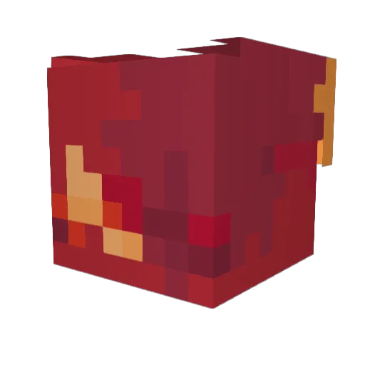 pandawandapanda Minecraft avatar head, 3D render