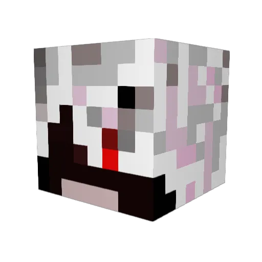 pangli2333 Minecraft avatar head, 3D render