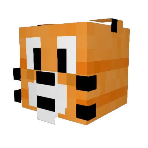 panjqndrum Minecraft avatar head, 3D render