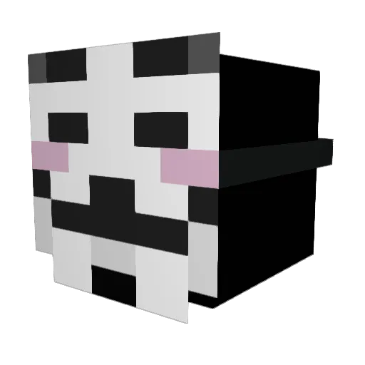 pankada420 Minecraft avatar head, 3D render