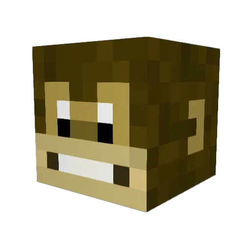 pankun1023 Minecraft avatar head, 3D render
